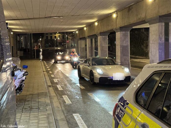 grootschalige politieactie in Brussel