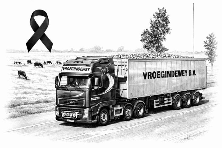 Grondlegger Vroegindewey Transport, Kommer Vroegindewey (84), overleden