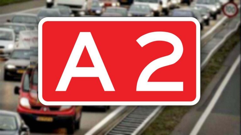 Meerdaagse afsluiting oprit Echt richting Weert door werkzaamheden A2