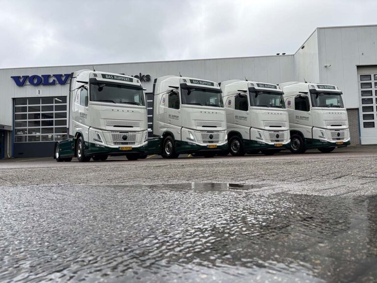 Bas Ruppert Transport breidt wagenpark uit met zeven Volvo FH Aero trekkers