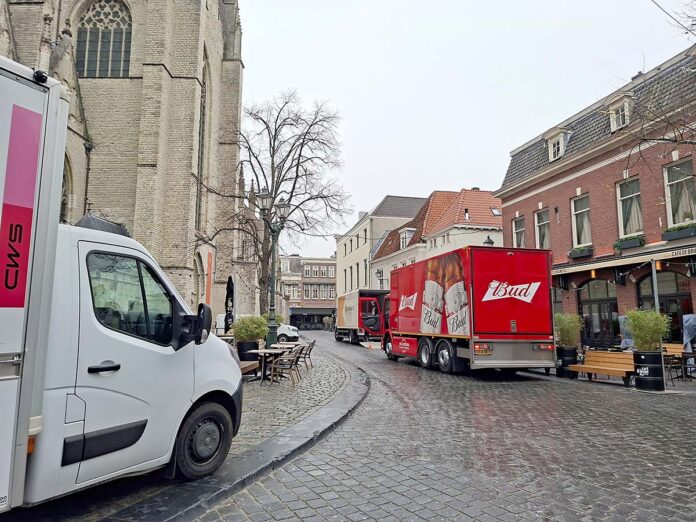 Bevoorrading binnenstad Breda