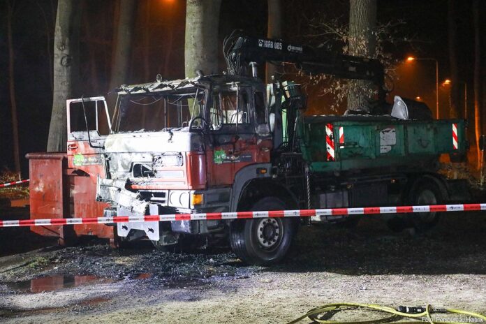 brand vrachtwagen Ede