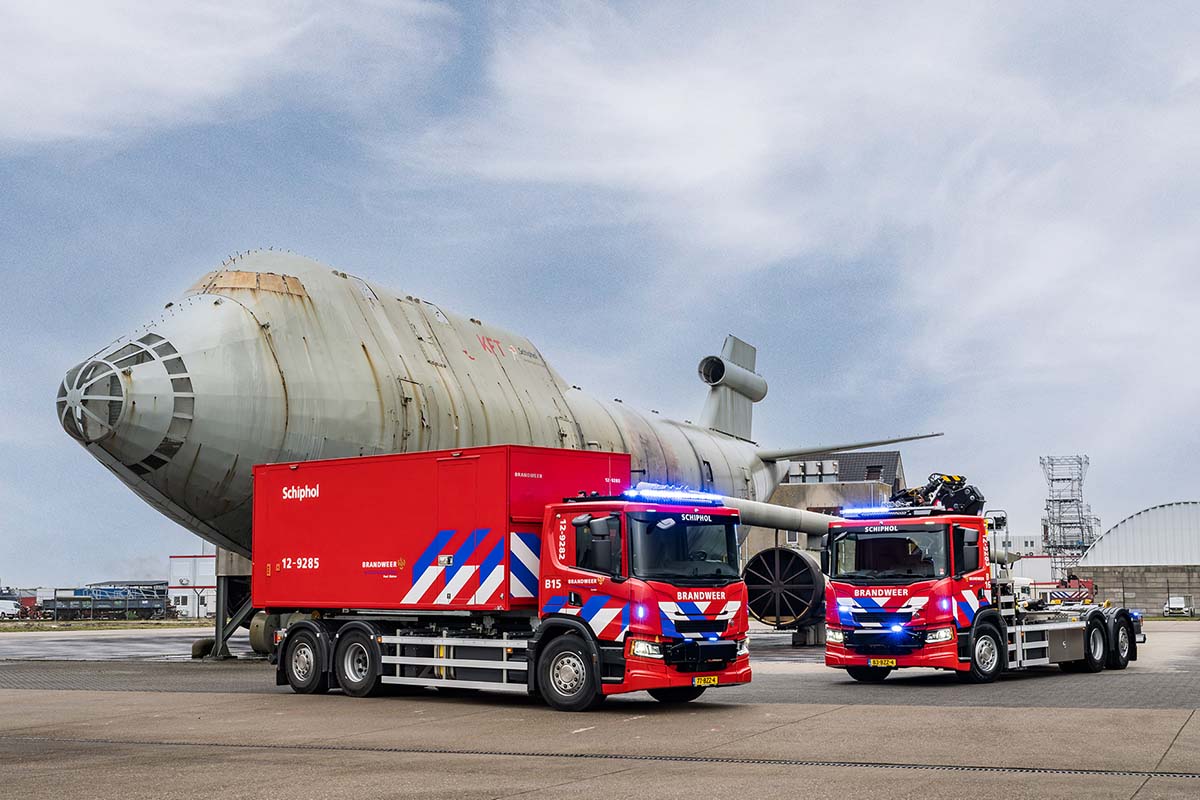 Brandweer Schiphol Scania
