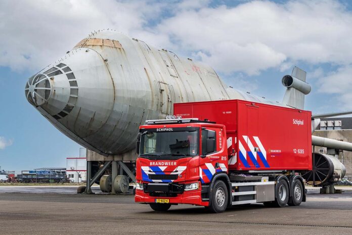 Brandweer Schiphol Scania