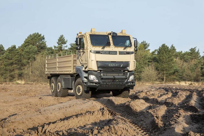 militaire 6x6-truck