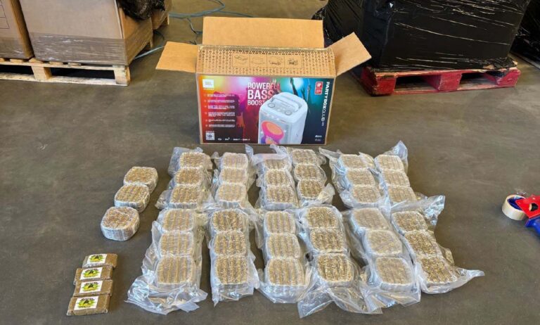 Douane onderschept bijna 20 kilo hasj in haven van Vlissingen