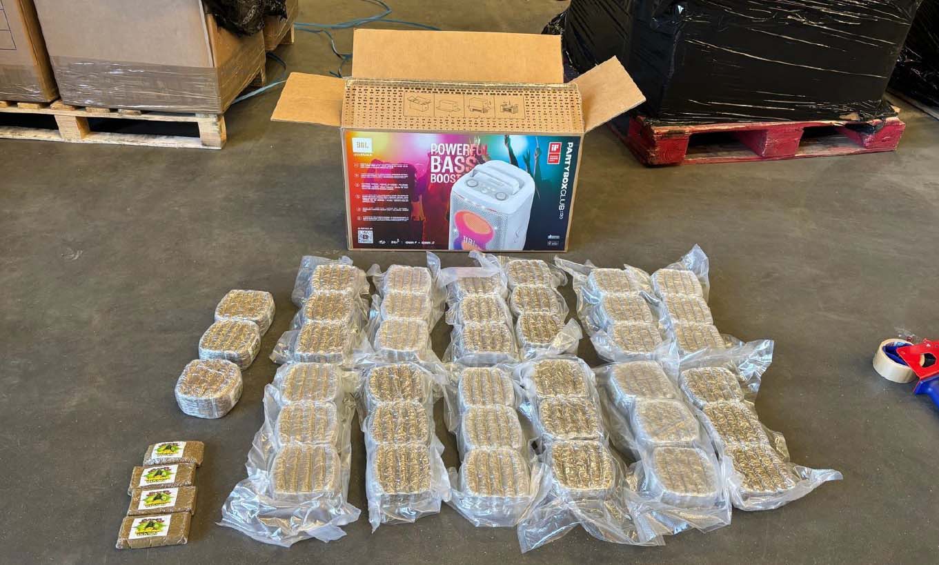 Douane onderschept bijna 20 kilo hasj in haven van Vlissingen