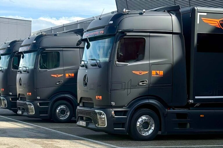 Vier Mercedes-Benz Actros-trekkers voor Hyundai Racing Team Europe