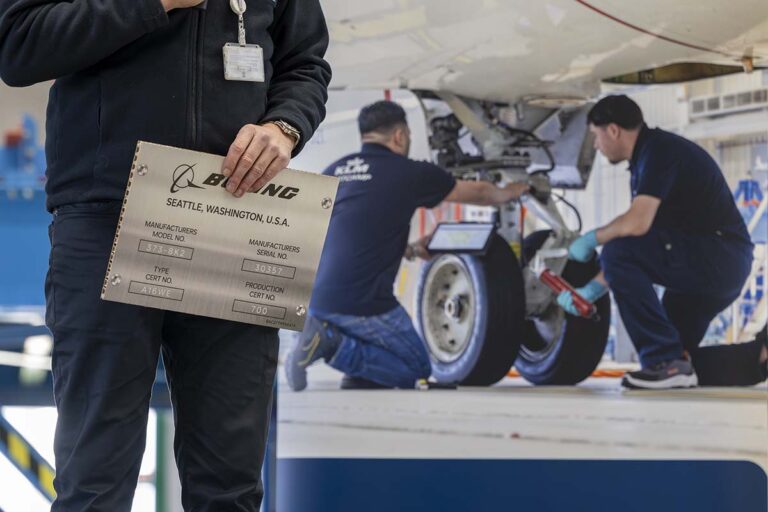 KLM Engineering & Maintenance verkort opleiding vliegtuigmonteurs naar 9 maanden met trainingsvliegtuig