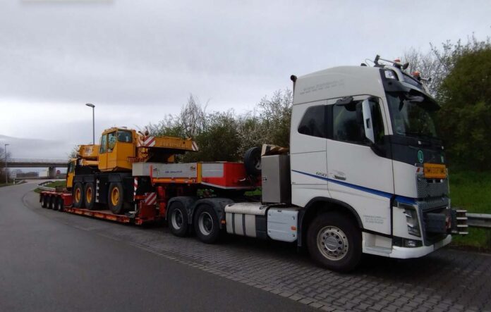 Overbeladen Vrachtwagen