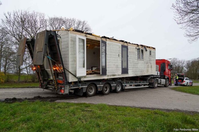 te hoge vrachtwagen N33