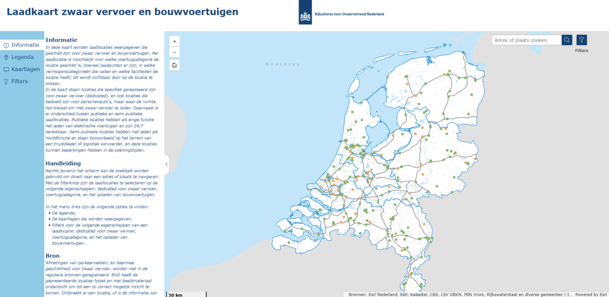 Laadkaart Zwaar Vervoer geactualiseerd | Transport Online