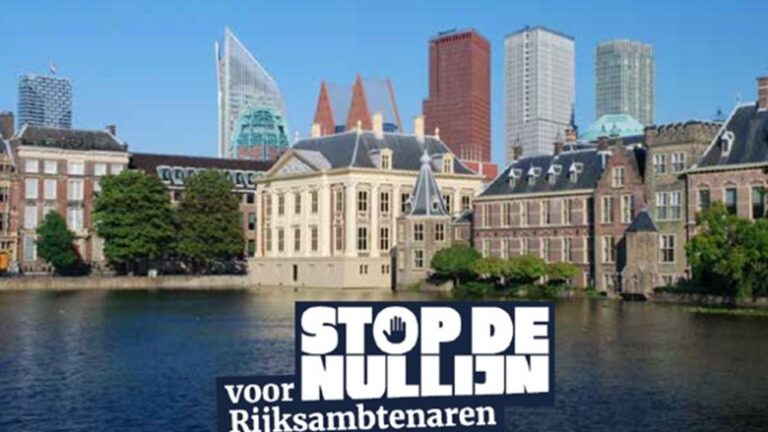 Drie bruggen op Eemskanaal gaan open tijdens actie tegen nullijn cao Rijkswaterstaat