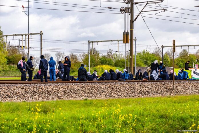 Activisten Betuwelijn