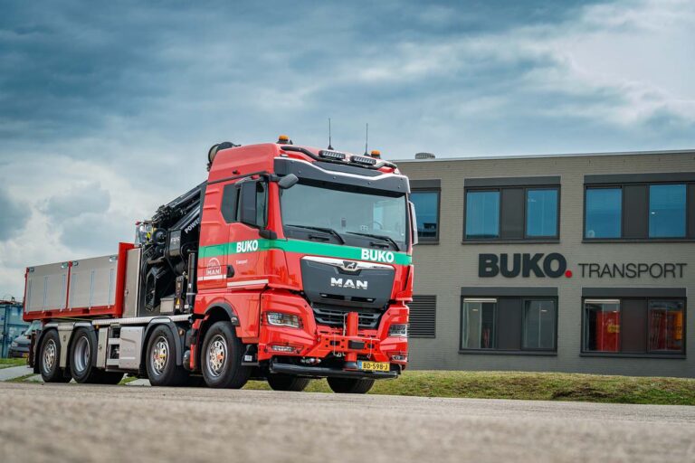 BUKO Transport neemt 250ste MAN-truck in gebruik