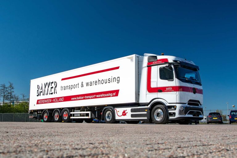 Bakker Transport & Warehousing zet elektrische stap met eerste Mercedes-Benz eActros 600
