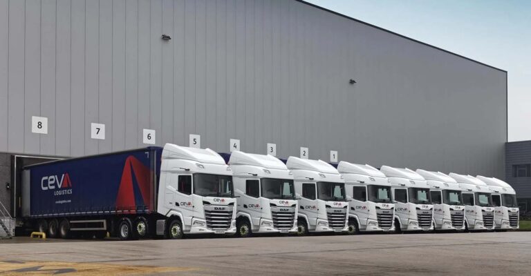 CEVA Logistics investeert in 165 nieuwe DAF-trucks voor Britse transportactiviteiten