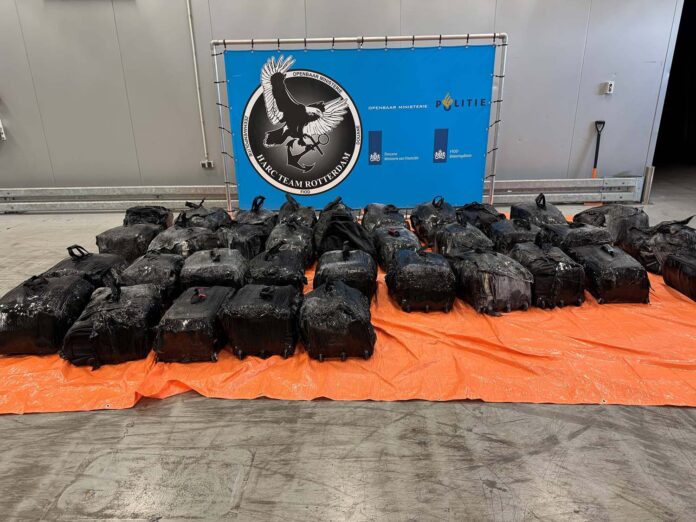 cocaïne vondst Rotterdam