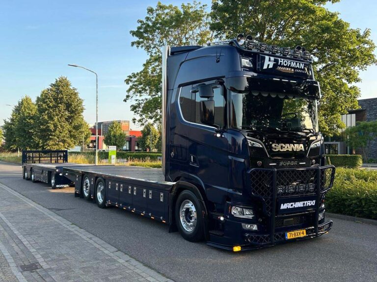 Hofman Trading & Service vervult droom met Scania S770: ‘We wilden de zwaarste V8’