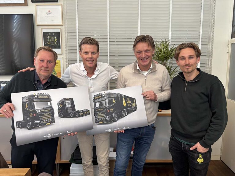 Familie Kesbeke investeert in unieke DAF XG+ trekker met trailer