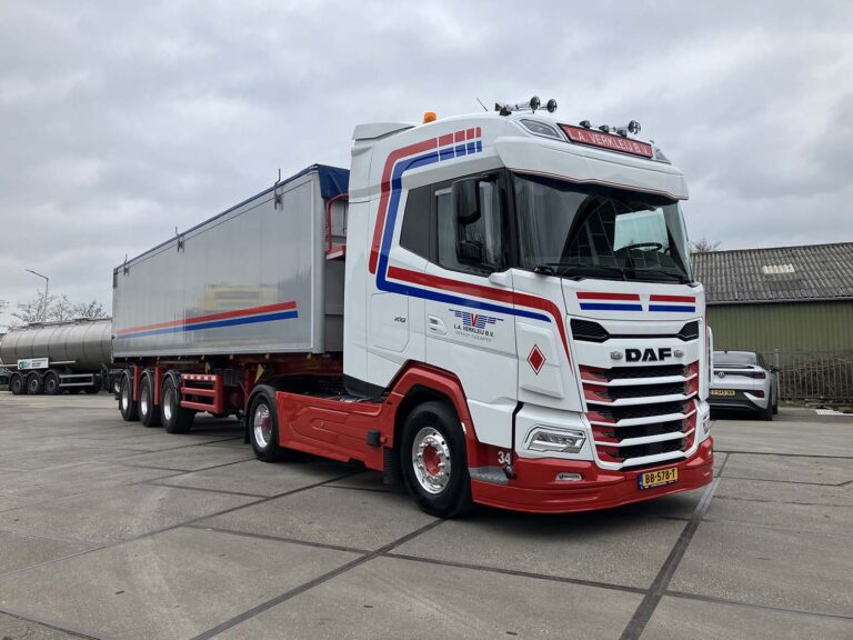 L.A. Verkleij Transport uit Papekop viert 125-jarig jubileum met nieuwe DAF-truck