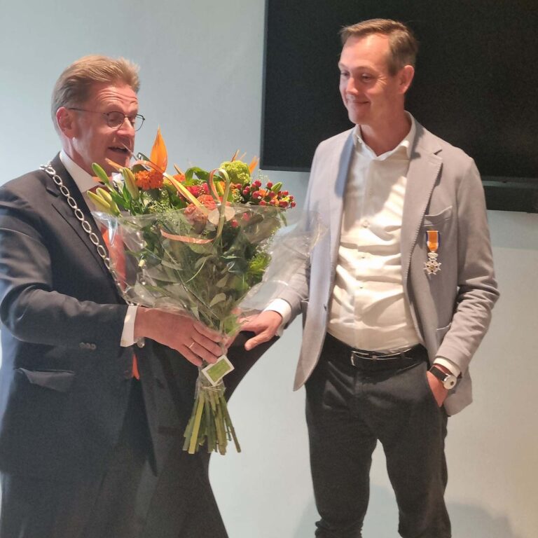 Rotra-directeur Machiel Roelofsen benoemd tot Ridder in de Orde van Oranje-Nassau