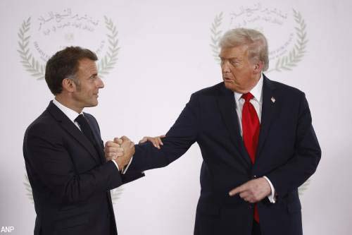 Macron wil met Trump dineren in paleis van Versailles