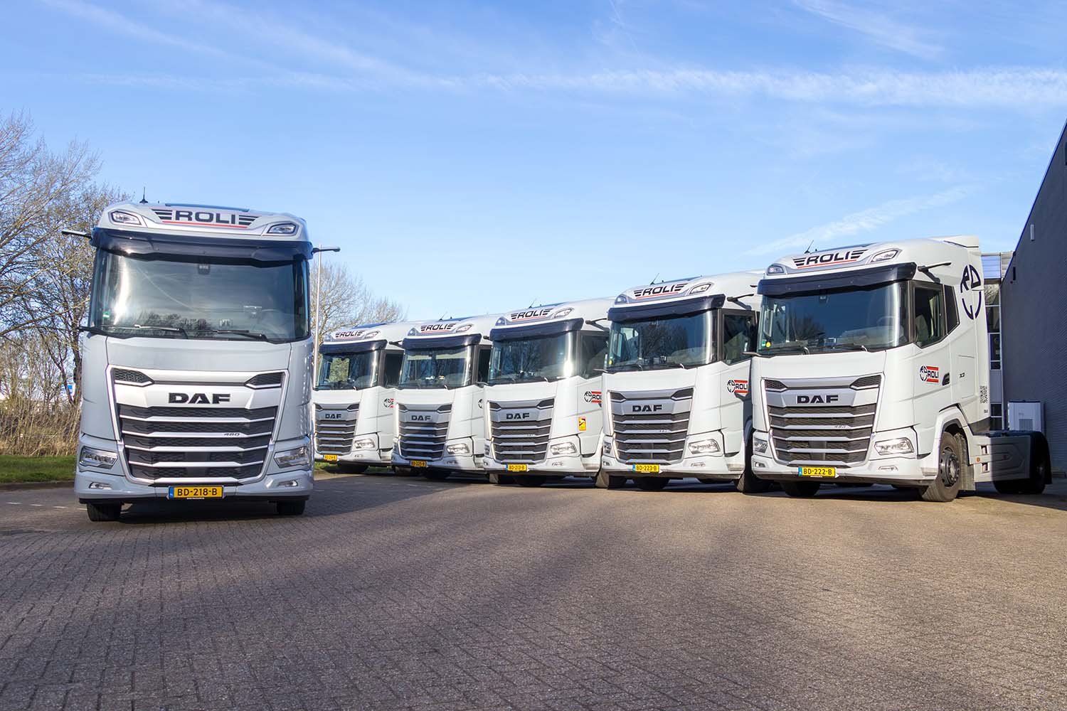 ROLI Container Logistics investeert in 16 DAF XG-trucks in aanloop naar vrachtwagenheffing