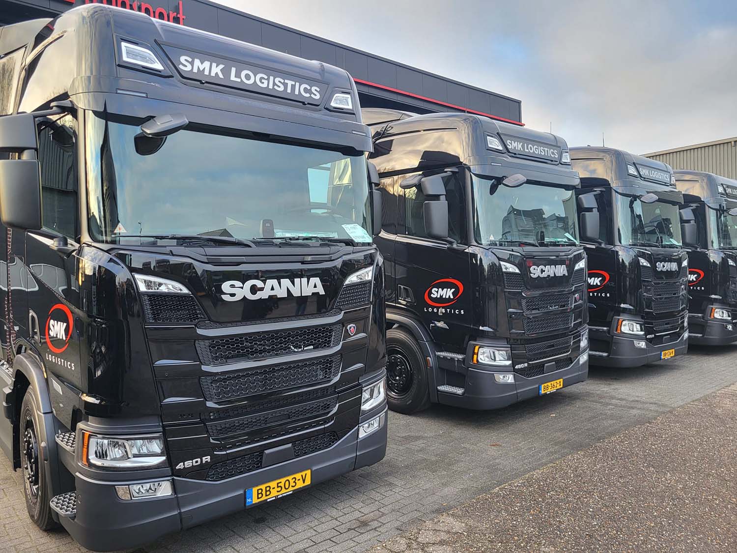 SMK Logistics investeert in 30 Scania 460R Super-trekkers in VECTO-klasse 3