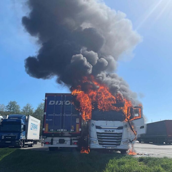 Vrachtwagenbrand