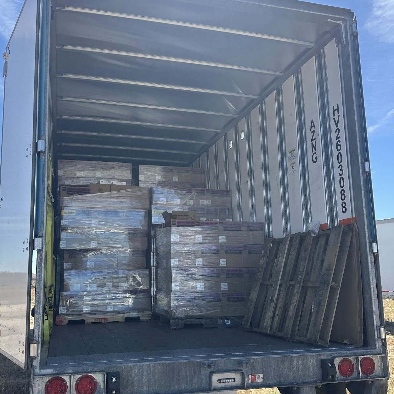 Gestolen lading Lego