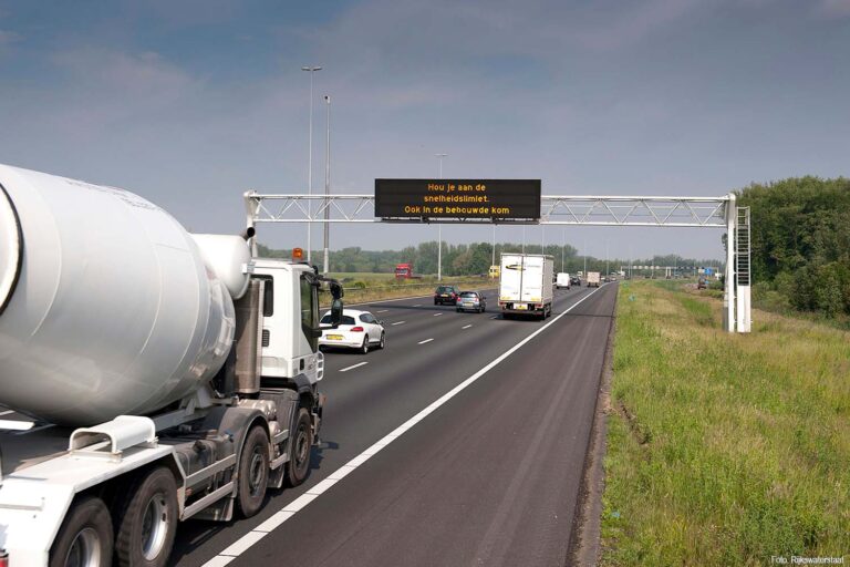 Rijkswaterstaat start belevingsonderzoek onder vrachtwagenchauffeurs