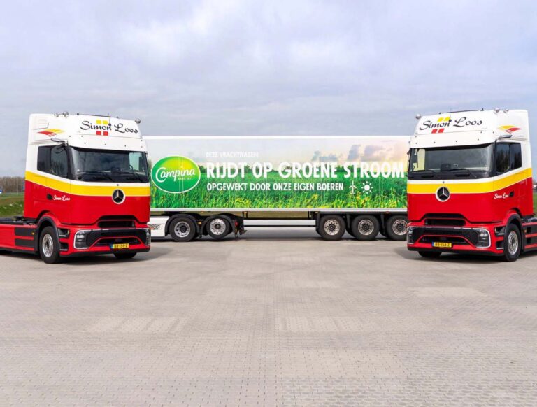 FrieslandCampina breidt inzet elektrische vrachtwagens verder uit