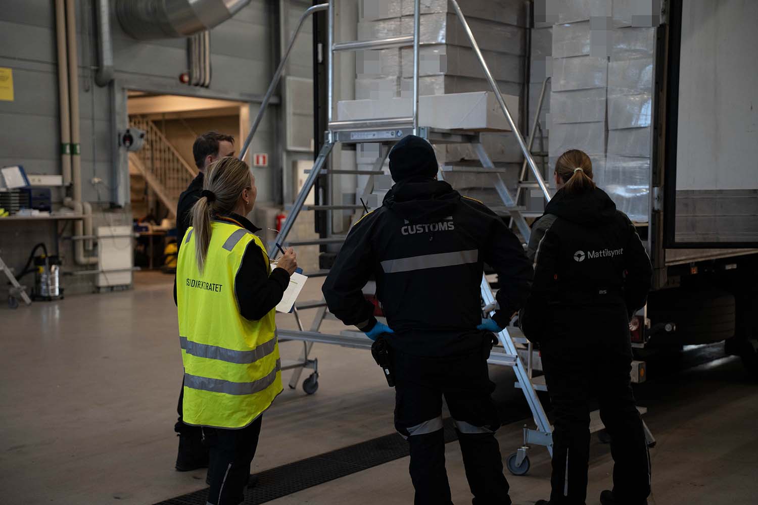 Controle Vistransport Noorwegen