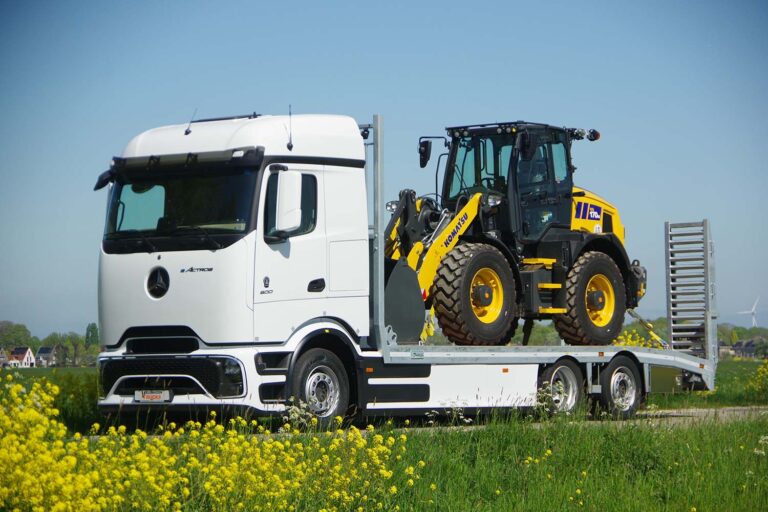 Veldhuizen ontwikkelt elektrische oprijwagen op basis van Mercedes-Benz eActros 600