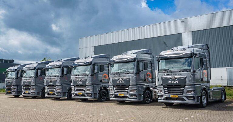 ProMax breidt vloot uit met vijf nieuwe MAN TGX-trekkers en elektrische eTGX