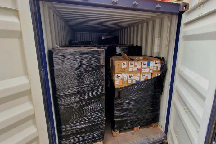Vapes in container