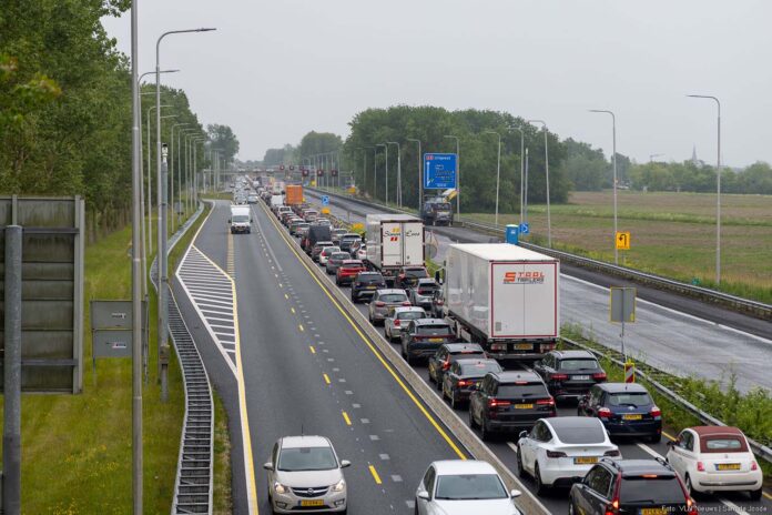 verkeerschaos A9