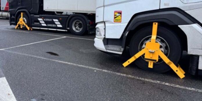 wielklem vrachtwagen