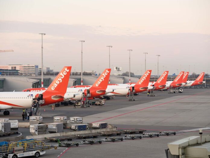 easyJet 30 jaar Schiphol