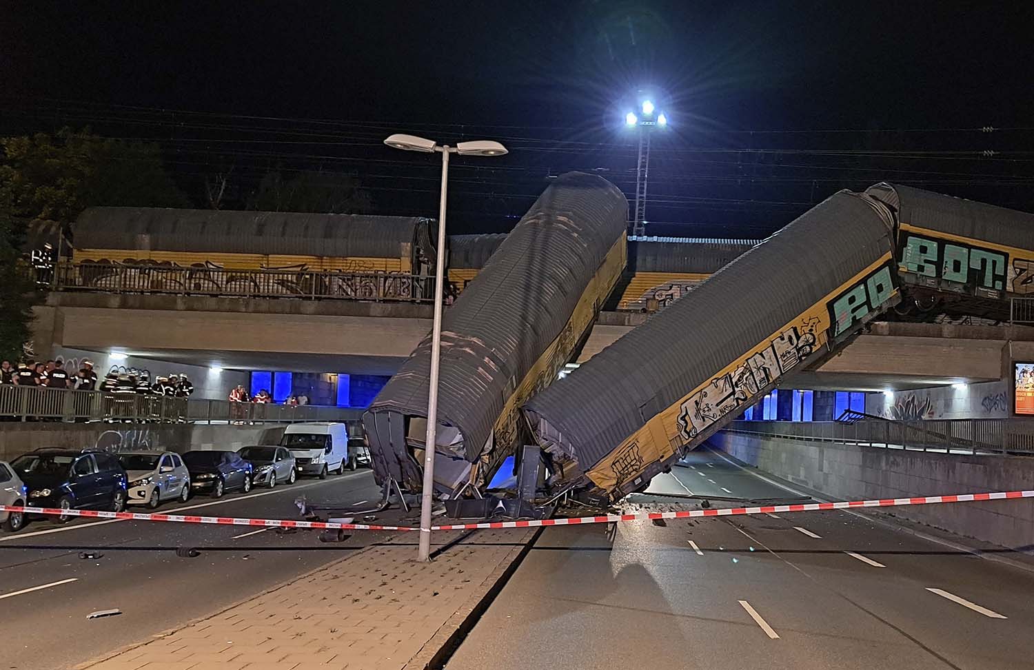 Aanrijding Goederentreinen München