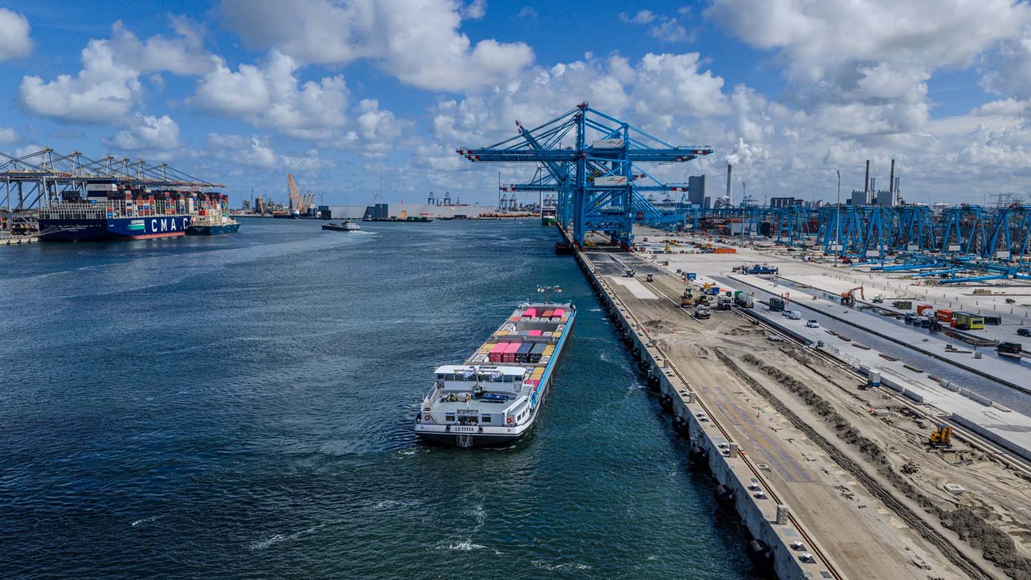 Autonoom Binnenvaartschip Rotterdam