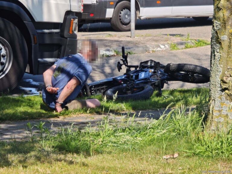 Verkeersruzie tussen vrachtwagenchauffeur en fatbiker loopt uit op bedreiging en verwonding met hakmes in Ulft [+foto’s]
