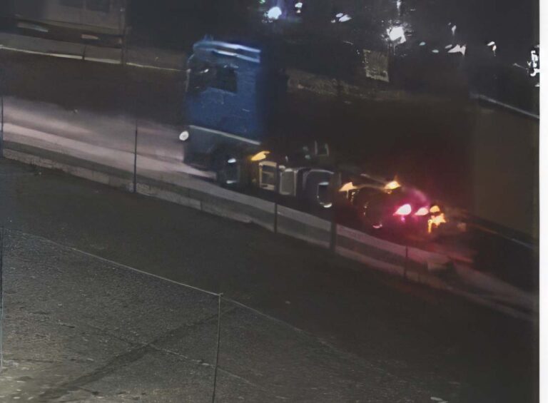 Duitse politie zoekt, in zaak opzettelijke blokkade Duitse A281, een blauwe MAN TGX [+foto’s]