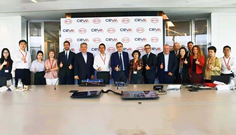 CEVA Logistics en BYD breiden samenwerking uit met driejarige overeenkomst