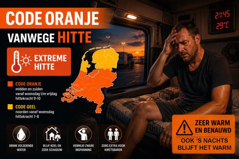 Code oranje voor extreme hitte in midden en zuiden van Nederland vanaf woensdag