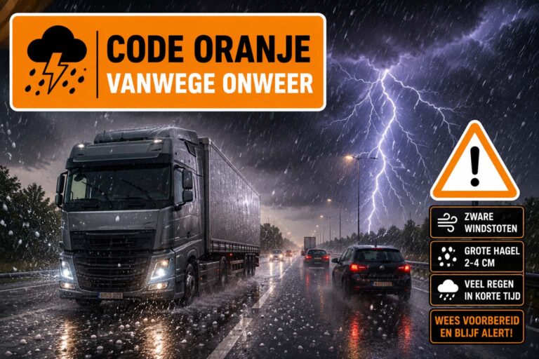 KNMI waarschuwt voor zware onweersbuien: code oranje voor Limburg, later mogelijk meer provincies