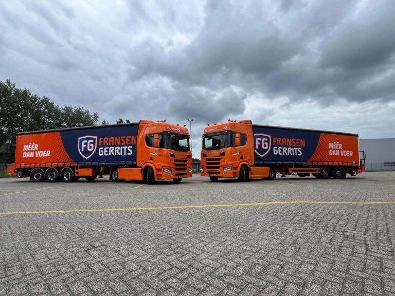 Fransen Gerrits kiest opnieuw voor Scania en neemt twee nieuwe 420R Super-trekkers in gebruik