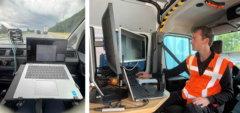 TNO test op A1 nieuwe technieken om vervuilende vrachtwagens op te sporen