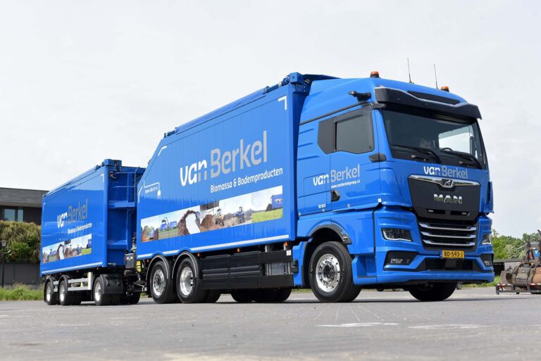 Van Berkel Groep neemt 100ste MAN-truck in ontvangst, elektrische eTGX markeert mijlpaal